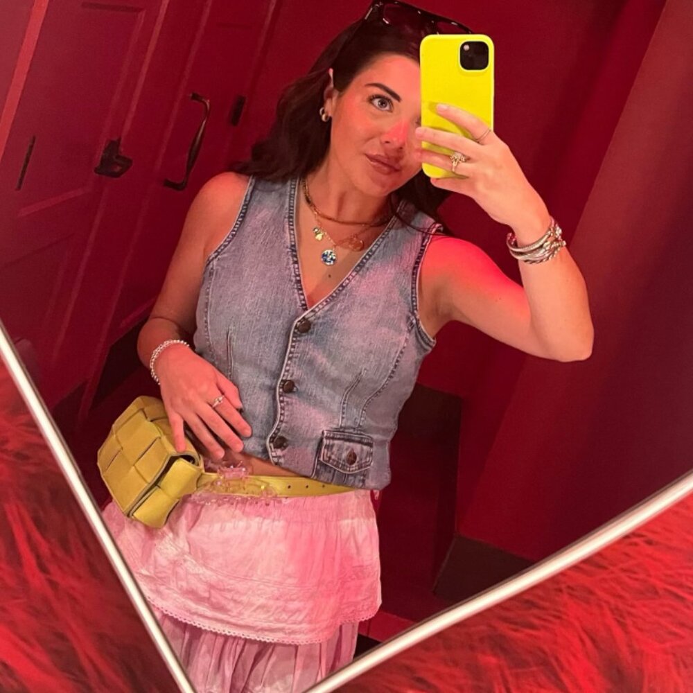 Vintage Denim Vest / Top